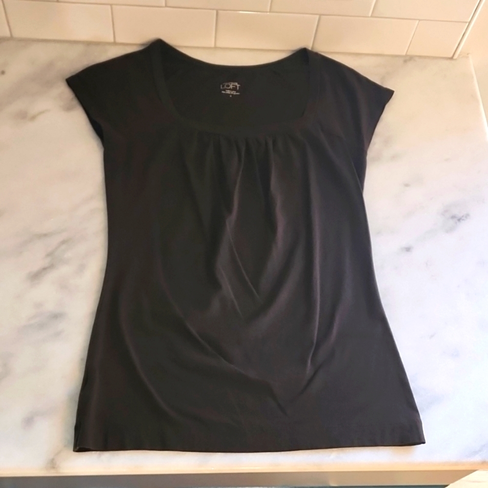 = LOFT square neck tee
